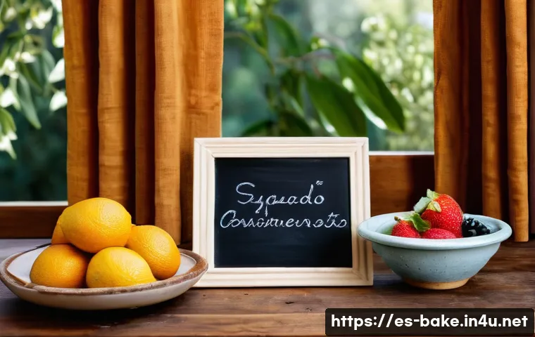 무설탕 제과 제품 - A vibrant, rustic kitchen scene in a traditional Spanish home featuring artisanal sugar-free pastrie...