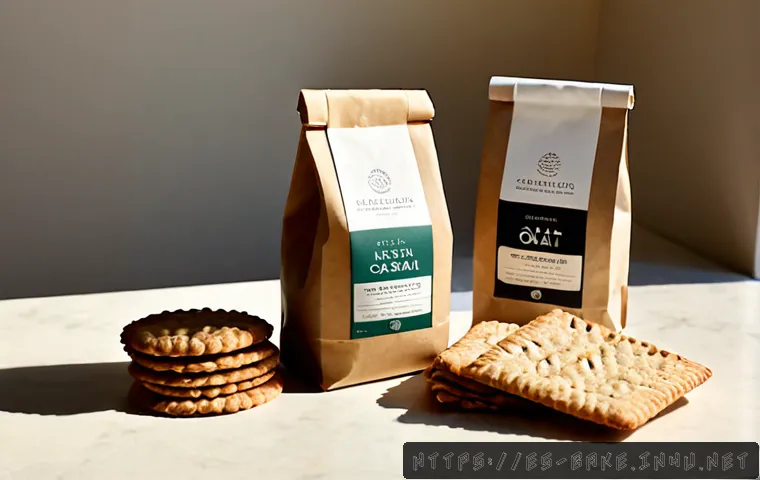 친환경 제과 제품 추천 - Photorealistic eco-friendly bakery product comparison on a sunlit Spanish kitchen table: artisan who...